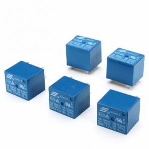 20Pcs SONGLE Mini 12V DC Power Relay SRD-12VDC-SL-C PCB Type