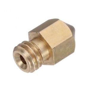 5Pcs 0.4mm 3D Printer Extruder Brass Nozzle For Makerbot MK8