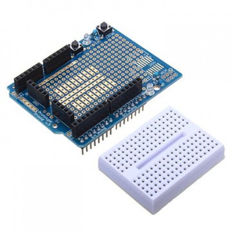 5Pcs 328 ProtoShield Prototype Expansion Board Compatible Arduin