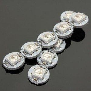 50Pcs DC 5V 3MM x 10MM WS2812B SMD LED Board Built-in IC-WS2812