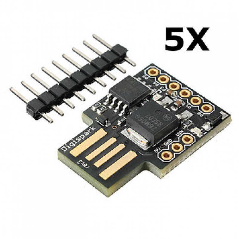 5Pcs Digispark Kickstarter Micro USB Development Board For ATTIN