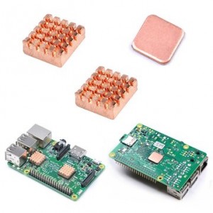 15Pcs Raspberry Pi 2/3 Copper Heat Sink Heatsink