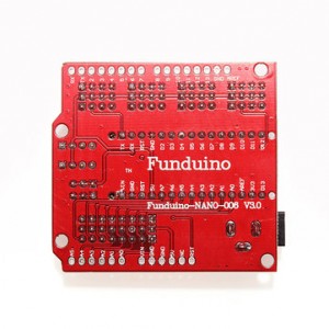 Funduino Nano Expansion Board + ATmega328P Nano V3 Improved Vers