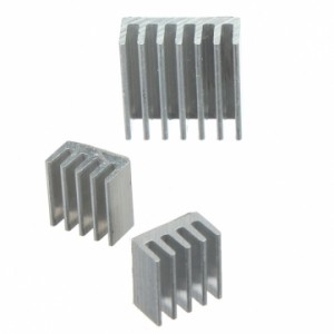 3pcs Adhesive Aluminum Heat Sink Cooler Kit For Cooling Raspberr