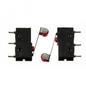 10Pcs Micro Limit Switch Roller Lever 5A 125V Open Close Switch