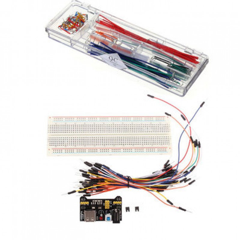 MB-102 Breadboard + Power Supply + 140pcs Jumper Cable Kits