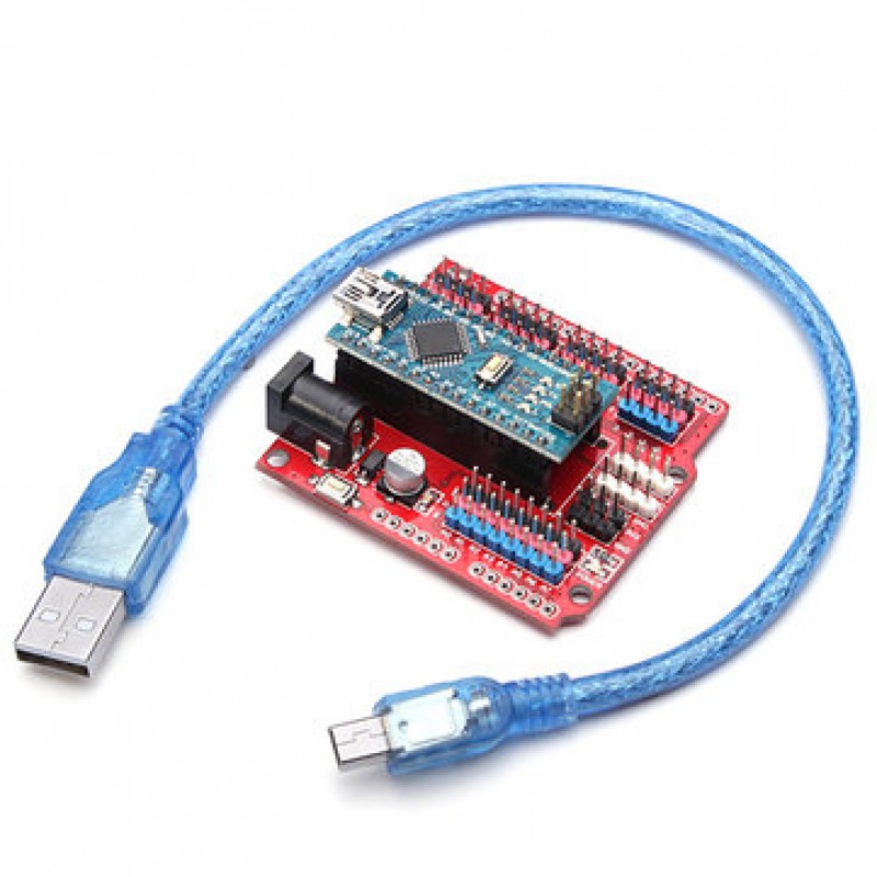 ATmega328P Arduino Compatible Nano V3 + Nano Shield Expansion Bo