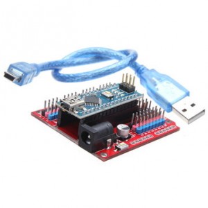 ATmega328P Arduino Compatible Nano V3 + Nano Shield Expansion Bo