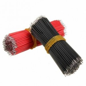 400Pcs 6cm Breadboard Jumper Cable Electronic Wires Black Red Co