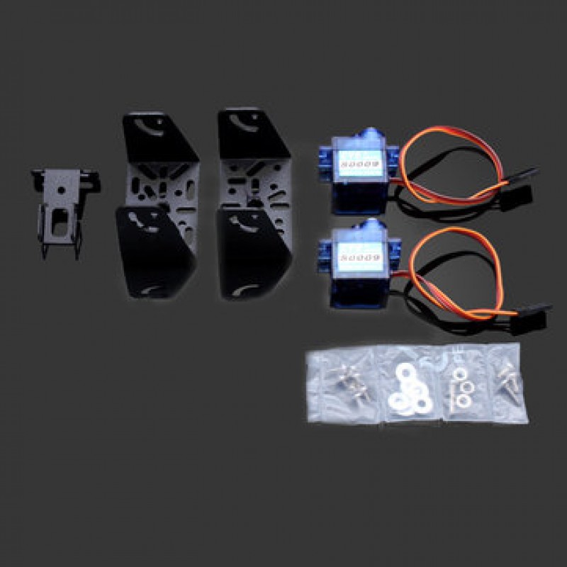 2 9G Servos Bracket Sensor Motor & Holder Kit