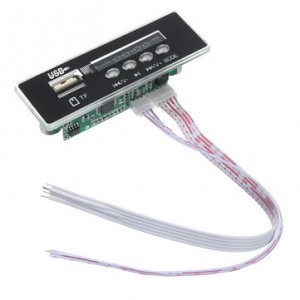 5V/12V MP3 Audio Decoder Board Digital With TF FM Radio USB