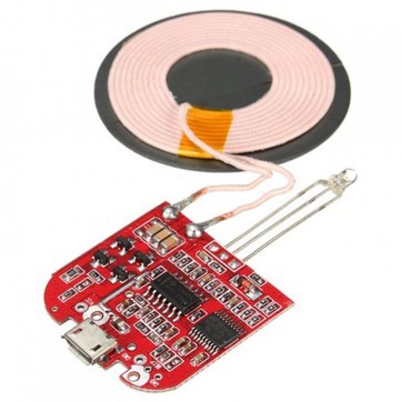 Qi Wireless Charger PCBA Circuit Board + Coil Charging