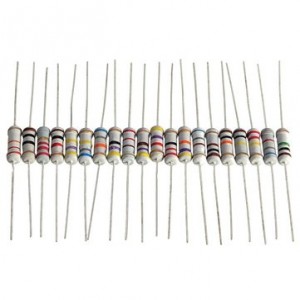 200Pcs 20 Value 1W 5% Resistors Resistance Assortment Kit 10 Ohm