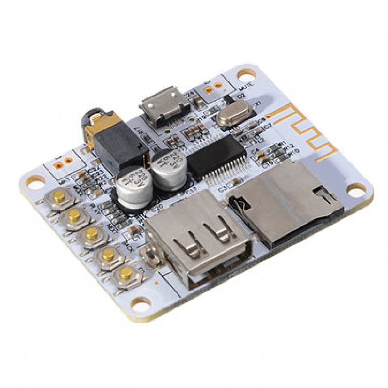 Bluetooth Audio Receiver Digital Amplifier Board With USB Port T