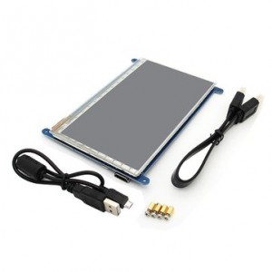 7 Inch 800 x 480 HDMI Capacitive IPS LCD Display 5 Point Touch S