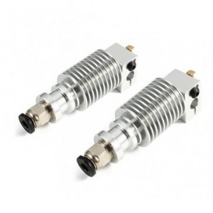 E3D V6 Double Extrusion Head With M4 Effector Aluminum Fisheye D