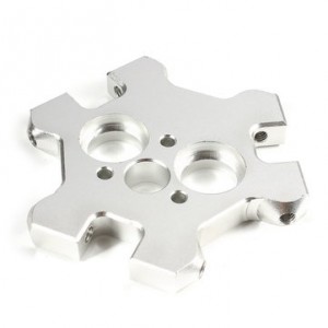 E3D V6 Double Extrusion Head With M4 Effector Aluminum Fisheye D