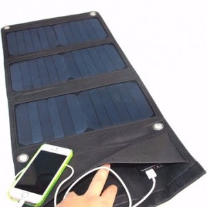 290x700x25mm 21W 5V Elfeland Solar Charger Portable Folding Fold